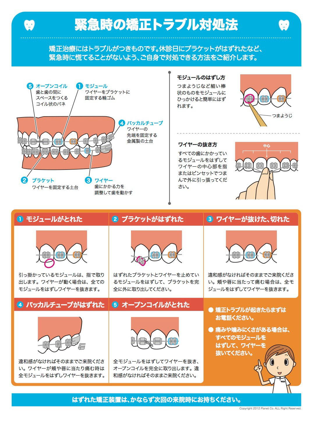矯正トラブル対処法
